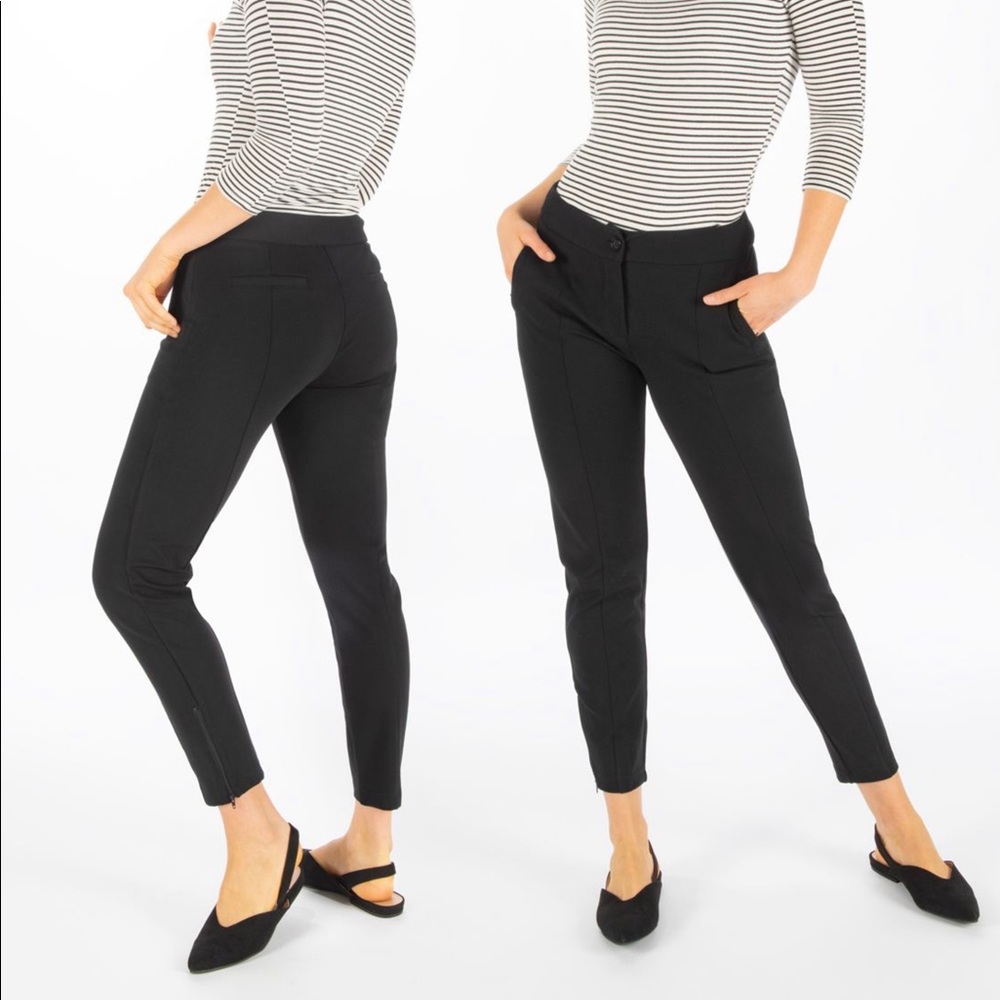 Betabrand Black Women's Pants